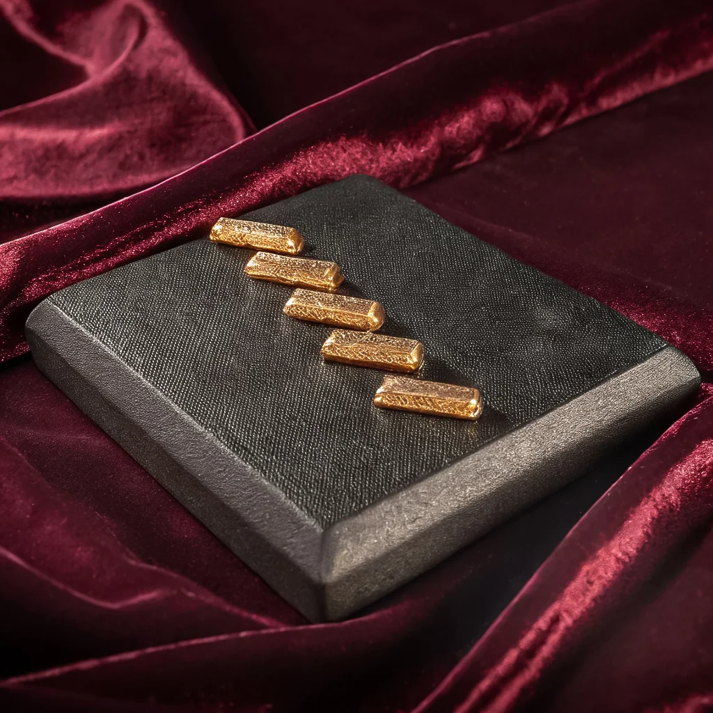 Melted Gold Bars